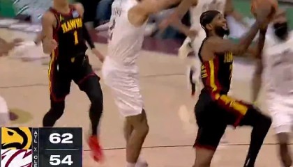 Xingkong Yule-亚历山大-沃克反击上篮打进，老鹰领先8分打停骑士